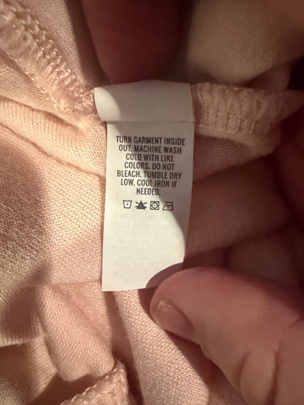 aerie Light Pink Lounge Shorts - Picture 7 of 7